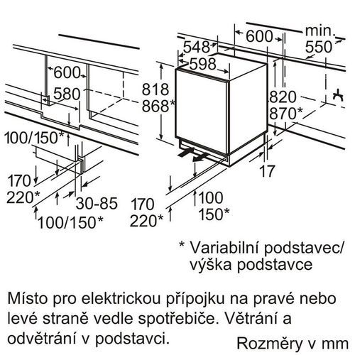 Lodówka Siemens KU15RA65 Biała na Arena.pl