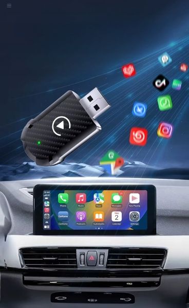 AI&JL BEZPRZEWODOWY ADAPTER SAMOCHODOWY USB DO ANDROID AUTO APPLE CARPLAY zdjęcie 14