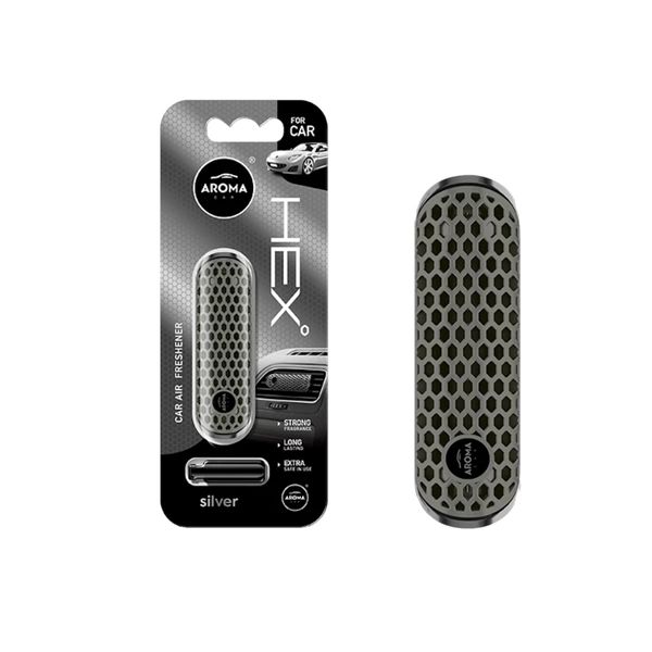 Zapach AROMA CAR HEX Silver zdjęcie 1