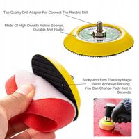 MINI POLERKA SAMOCHODOWA SZLIFIERKA PNEUMATYCZNA POLERKA 1"/2"/3", CZARNY