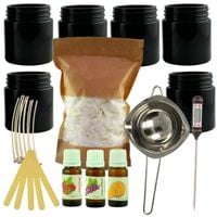 Zestaw prezentowy do robienia 6 swiec sojowych DIY