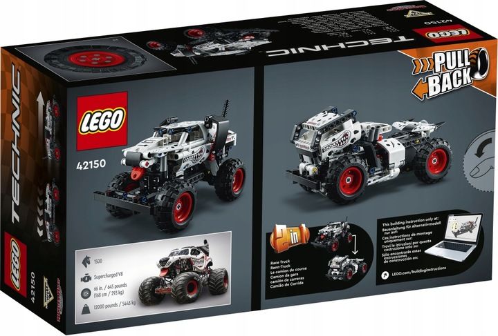 LEGO Technic Monster Jam Mutt Dalmatian 42150 zdjęcie 3
