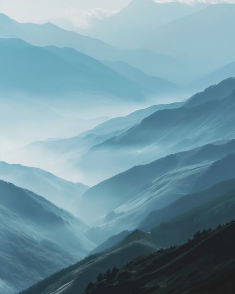 Plakat 40x50cm Między Chmurami zdjęcie 1