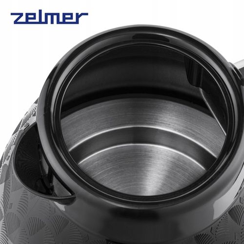 CZAJNIK ELEKTRYCZNY ZELMER BEZPRZEWODOWY PŁASKA GRZAŁKA CICHY 1,7L na Arena.pl