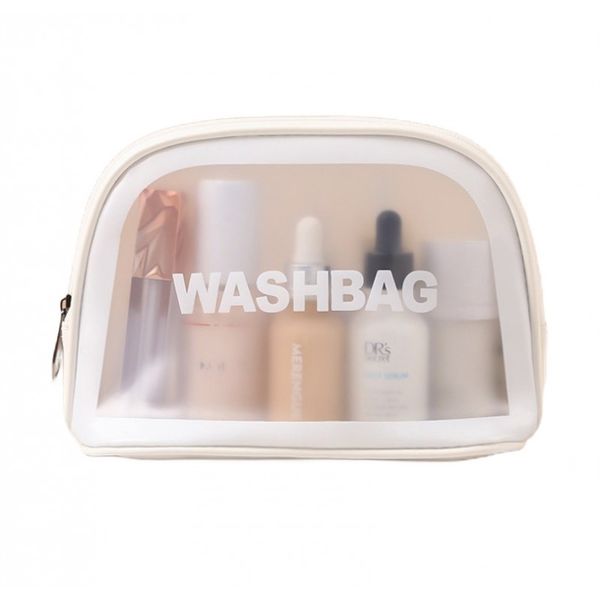 Kosmetyczka Rozkładana Washbag Kuferek Biel Ks47B zdjęcie 1