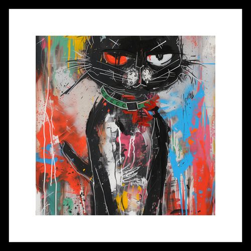 Plakat 20x20cm Gburowaty Kiciak na Arena.pl