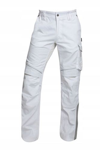 Spodnie Robocze Monterskie Elastyczne Modne Białe Malarskie ARDON URBAN+ 52 na Arena.pl