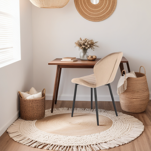 Krzesło Eve beżowe na Arena.pl