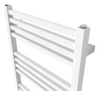 GRZEJNIK ŁAZIENKOWY HALFA1 BIAŁY 128X45CM