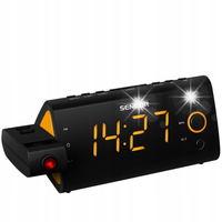 Radiobudzik z Projektorem Czasu Sencor SRC 330 OR