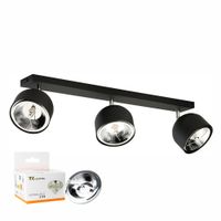 lampa reflektor spot altea black 6520 tk lighting