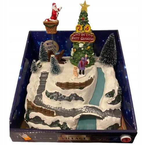 Wioska świąteczna LED z melodyjką Magic Village na Arena.pl