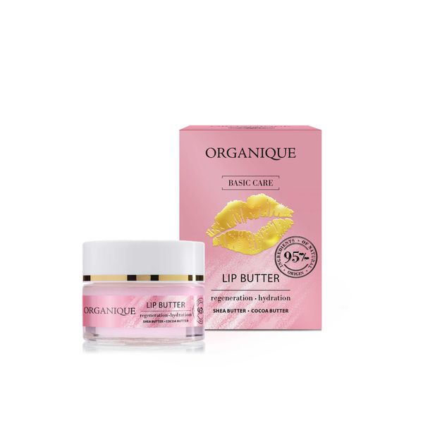 ORGANIQUE Basic Care Masło do ust regenerująco-nawilżające 15ml zdjęcie 1