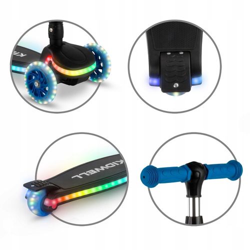 Hulajnoga LED KIDWELL Lumo balansowa świecące koła 3+ do 50 kg składana na Arena.pl