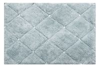 Dywanik łazienkowy bawełniany z kryształkami CHIC 60X90 szary