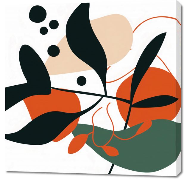 Obraz 90x90cm Krzyk Natury zdjęcie 1