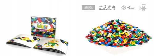 Klocki Konstrukcyjne Meli Minis 1200 szt + PREZENT na Arena.pl