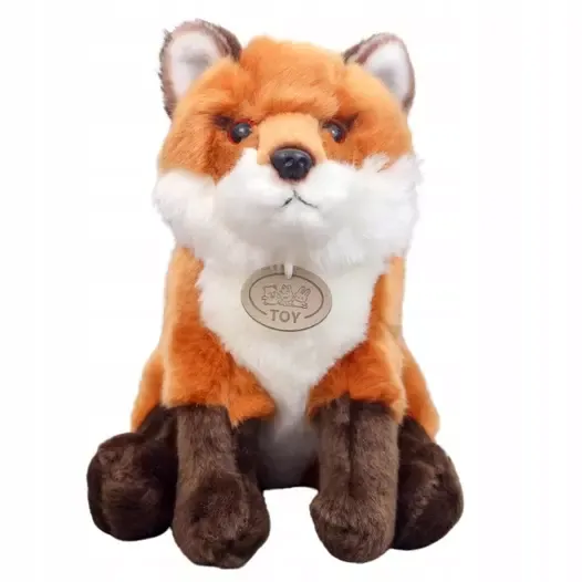 Maskotka Lis Rudo brązowy 23cm zdjęcie 1