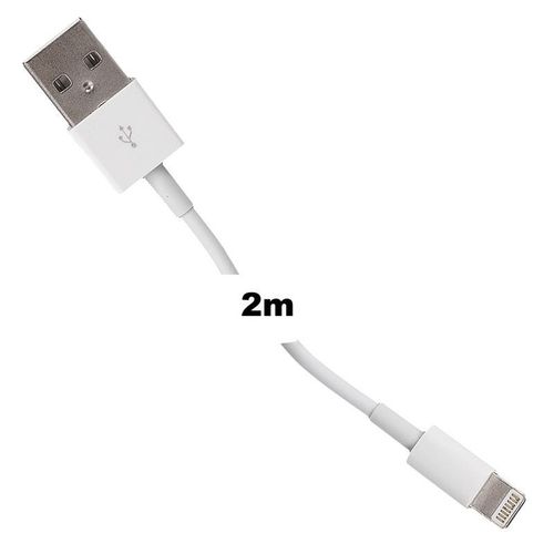 Whitenergy Kabel iPHONE USB Lightning 200 cm biały na Arena.pl