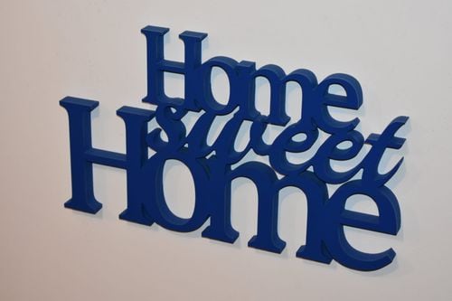 Napis 3D  HOME sweet HOME na Arena.pl