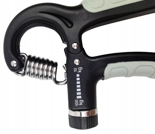 2x Ściskacz gripper z licznikiem regulowany 10-100kg do ćwiczeń nadgarstka na Arena.pl