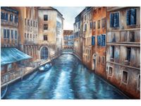 OBRAZ WENECKIE KAMIENNICZKI TRAVEL