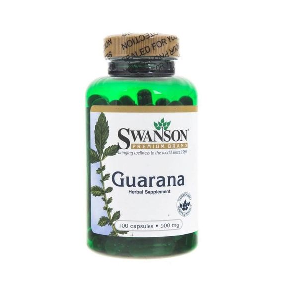 Guarana 500mg 100 kaps zdjęcie 1