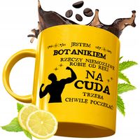 Złoty Kubek Premium Dla Botanika Na Prezent Z Nadrukiem Ze Zdjęciem