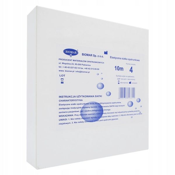 Elastyczna siatka opatrunkowa 10m – rozm. 4 (KOLANO, PODUDZIE ITP.) zdjęcie 5