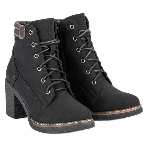 Jesienne sznurowane botki r.37 na Arena.pl