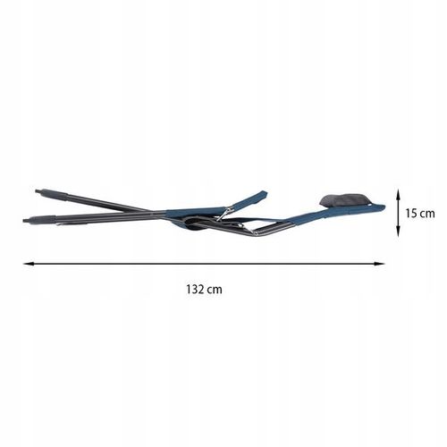 Wygodny leżak turystyczny składany plażowy na camping do ogrodu Nils NC3022 na Arena.pl