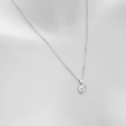 ŁAŃCUSZEK SREBRNY 925 MEDALIK D238 KOMUNIA 45CM na Arena.pl