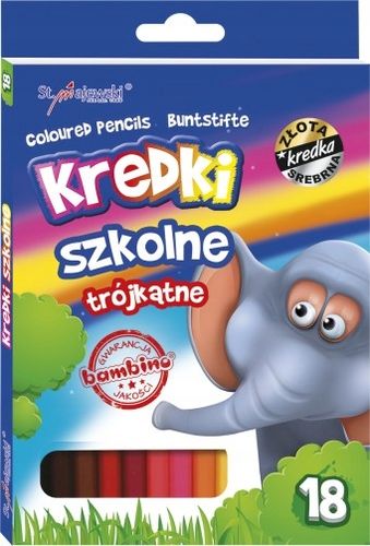 Kredki Bambino Ołówkowe 18Kol 18Cm 2670 A'8 na Arena.pl