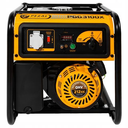 Agregat prądotwórczy generator PEZAL PGG3100X 3,3kW AVR uzwojenie na Arena.pl
