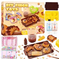 ZESTAW DO ROBIENIA GNIOTEK CUKIERNIA ANTYSTRESOWY SQUISHY DIY DLA DZIECI