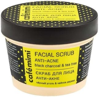 CafeMiMi Peeling do twarzy anti-acne czarny węgiel