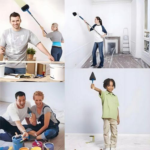 WAŁEK DO MALOWANIA SCIAN NIEKAPIĄCY UNIWERSALNY WAŁKI ZESTAW 5w1 na Arena.pl