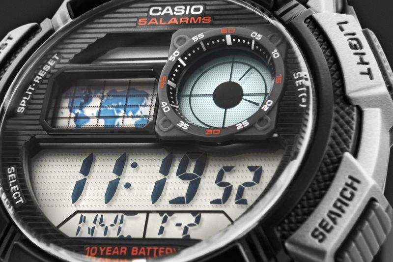 zegarek męski casio ae-1000w-1bvdf + box zdjęcie 5