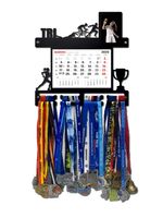 Wieszak na medale TRI WOMAN z kalendarzem i ramką na zdjęcie  imię 414.1