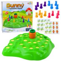 Gra Rodzinna Króliki Funny Bunny Wyścig Po Marchew Karty