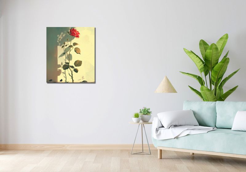 Obraz 60x70cm Subtelność zdjęcie 2