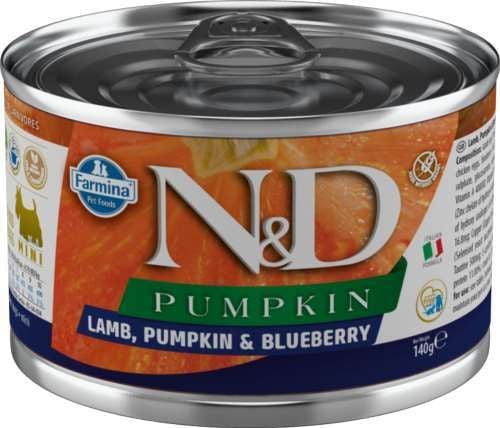 N&D Dog lamd&pump&blueb mini 140gr na Arena.pl