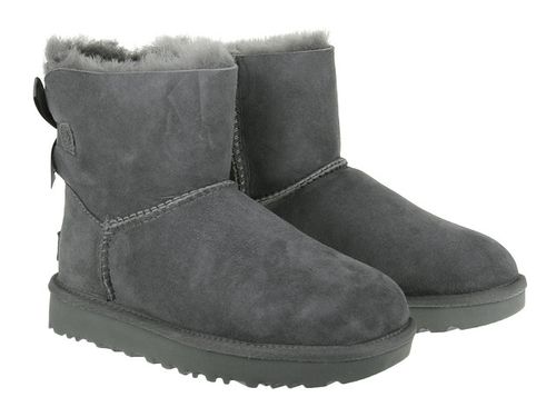Buty UGG Mini Bailey Bow II 1016501-GREY - 40 na Arena.pl