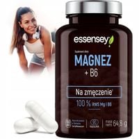 MAGNEZ 100% RWS Complex 4 FORMY + WITAMINA B6 ZMĘCZENIE SKURCZE CYTRYNIAN