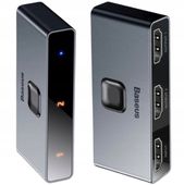BASEUS SPLITTER ROZDZIELACZ DWUKIERUNKOWY SWITCH FULL HD 4K 30HZ 3x