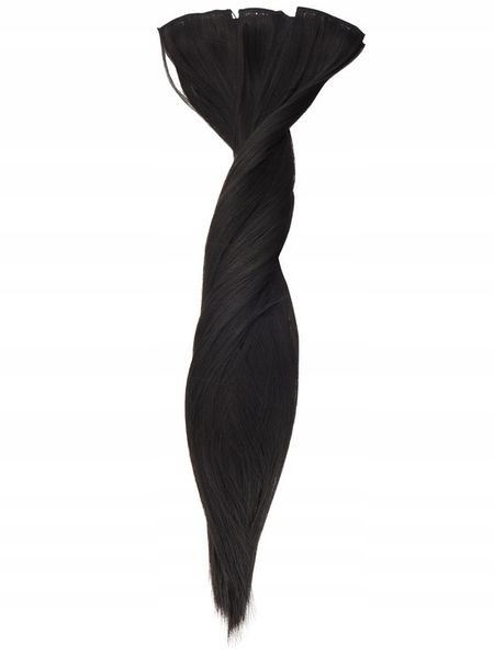 DOCZEPIANE WŁOSY Clip In Jak Naturalne Dopinki Proste Długie 6 Taśm 60 cm zdjęcie 11