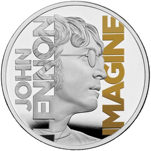 John Lennon kolorowany 1 uncja Srebra 2025 Proof na Arena.pl