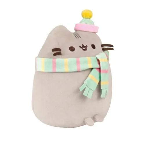 PUSHEEN w czapeczce i szaliczku 24cm SUPER SOFT na Arena.pl