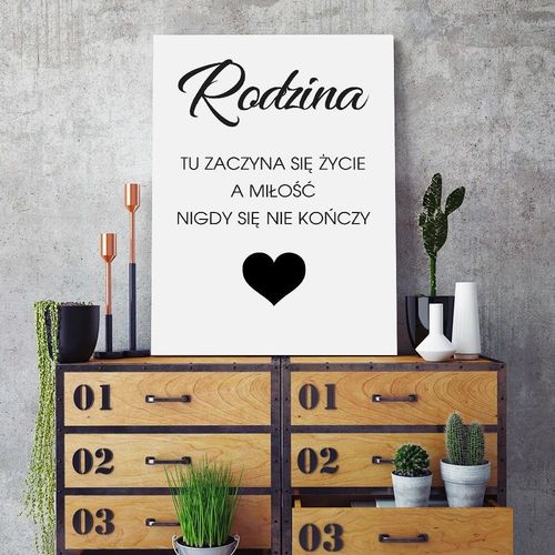 Obraz na płótnie - Canvas, Rodzina 50x70 na Arena.pl