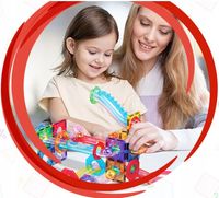 PICASSO TILES Tor kulkowy Klocki magnetyczne konstrukcyjne 45el kulodrom